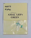 Green LEDs 6 Pack